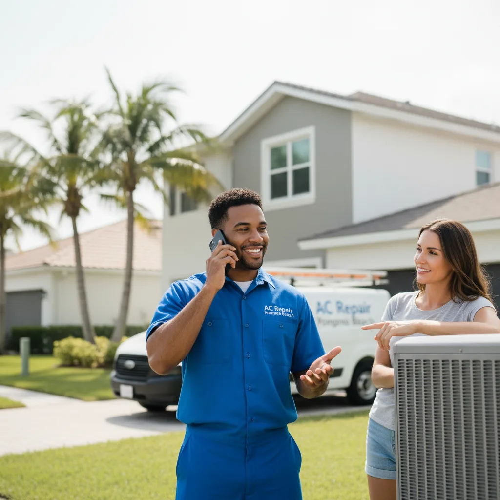 AC Repair Pompano Beach customer support in Ranson